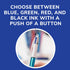 BIC 4-Color Shine Retractable Metallic Ball Pens, Medium Point (1.0mm), 3-Count Pack, Retractable Ball Pen With Long-Lasting Ink...