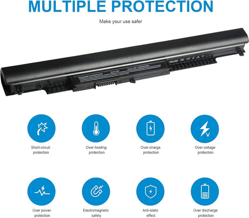 ARyee Laptop Battery Replacement for 807956-001 807957-001 HS04 HS03 807612-421 807611-221 240 G4 HSTNN-LB6U HSTNN-DB7I HSTNN-LB6V TPN-I119 807611...