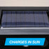 PIC 2-in-1 Solar Bug Zapper and Motion Sensor LED Light, Outdoor Electric Insect Killer, Mosquito Fly Zapper Trap for Outdoor Use...
