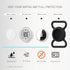 QR Code Airtag Holder, Scan QR Code Send Location Alert Email, Waterproof Full Body Protection Anti-Lost Air Tag Case, Airtag Accessories for Dog,...