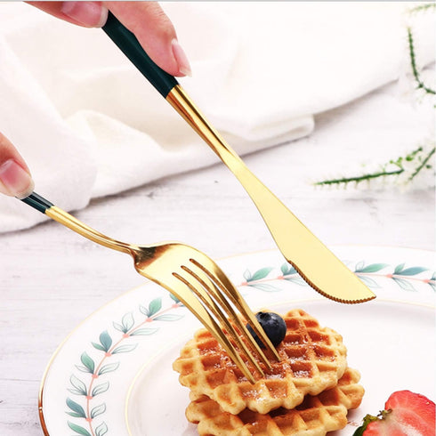 Reusable Utensils Set With Case, Reusable Travel Flatware?Travel Silverware Set With Case ?Reusable Travel Flatware For Home Office School Camping...