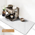 Dish Drying Mat for Kitchen Counter, Coffee Mat/Coffee Machine Mat/Coffee Bar Mat for Countertop, Anti-Slip Absorbent Dish Drying Pad for Kitchen ...