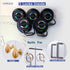 5 Pack Cabinet Locks Baby Proofing For Knobs & Handles, Length Adjustable Child Safety Locks, Easy to Use Safety Child Locks No Drill No Screws No...