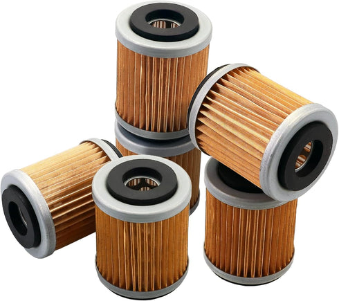 CYLETO Oil Filter for Yamaha YFM350X WARRIOR 350 1987-2004 FM350FW BIG BEAR 350 1986-1999 YFM400 BIG BEAR 400 1993-2004 WR426F 2001-2002 YAMAHA WR...