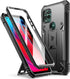 Poetic Revolution Series Case for Moto G Stylus 5G (2021), Model # XT2131, Full-Body Rugged Dual-Layer Shockproof Protective Cover with Kickstand ...