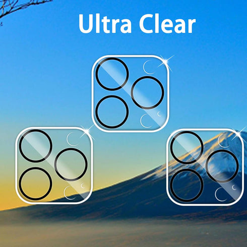 ?3 Pack? Tempered Glass Camera Lens Protector for iPhone 12 Pro Max 6.7", Ultra HD, 9H Hardness, Anti-Scratch, Case Friendly, Easy to Install [No ...