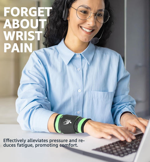 HiRui Wrist Brace Wrist Wraps Compression Wrist Strap, Wrist Support for Work Fitness Weightlifting Sprains Tendonitis, Carpal Tunnel Arthritis, P...