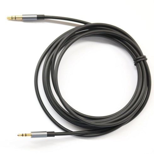 Black 3ft Gold Plated Design 3.5mm Male to 2.5mm Male Car Auxiliary Audio Cable Cord Headphone Connect Cable for Apple, Android Smartphone, Tablet...