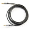 Black 3ft Gold Plated Design 3.5mm Male to 2.5mm Male Car Auxiliary Audio Cable Cord Headphone Connect Cable for Apple, Android Smartphone, Tablet...