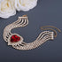 Chargances Boho Rhinestone Heart Choker Crystal Layered Sparkly Tassle Chain Necklace Trendy Love Collar for Women Bridal Wedding Valentine's Day...