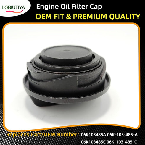 06K103485C Engine Oil Fill Cap Fits For 2012-2017 VW Volkswagen Beetle CC Passat Tiguan,...