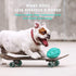 Squeaky Dog Toys for Aggressive Chewers: Rubber Interactive Puppy Ball with Squeaker,Almost Indestructible Tough Durable Pet Chew Toys for Medium ...