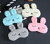 4 Pack Cute Animal Rabbit Sleeping Eye Mask Soft Plush Blindfold Sleep Masks Eye Cover for Kids Girls Women Home Sleeping Traveling...