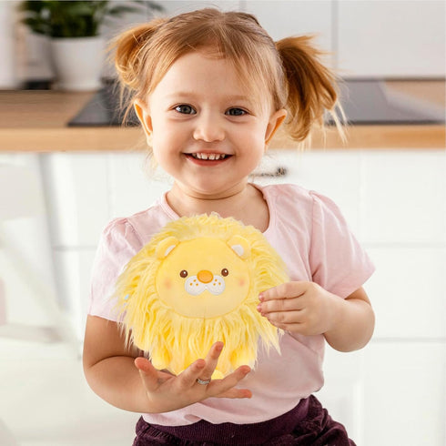 Lion Stuffed Animal 8'' Stuffed Lion Cute Lion Plush Toy Small Lion Stuffed Animal Gift for Baby Kid Birthday Christmas Day Yellow...