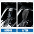 Gear Shift Lever Cover Automotive Interior Gear Shift Knob Trim for Volkswagen Atlas 2018-2022 Black...