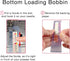 Guidelines4Quilting Super Easy Seam Guide Setter with 6 Reusable Adhesive Seam Guides - Easily Set a Scant 1/4-Inch Guide to Achieve Accuracy and ...