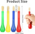 Prasacco 4 Piece Kids Paint Brushes, Jumbo Children's Paintbrushes Artist Paint Brushes with Easy to Hold Handles Grip Toddler Tempera Paint Brush...