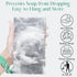 PHOGARY Soap Bags Mesh Exfoliating, 6 Pack Soap Loofah Sock for Bar Soap, Nylon Shampoo Bar Bags for Bath/Shower Exfoliating, Soap Sleeve Body Scr...