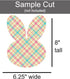 Adhesive Vinyl Sheets Patterned, Easter Pattern Vinyl, Printed Craft Vinyl Sheets, 4-12"x12" Bundle...