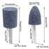 4pcs Metal Grinding Stone Set,Rotary Tool Grinding Stone Wheel Head with 1/4Inch Shank...