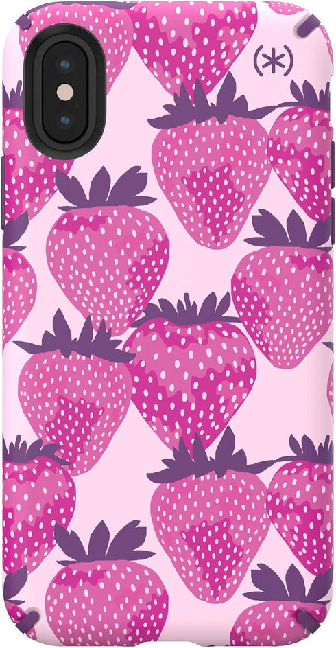 Speck Products, iPhone Xs/iPhone X Case, Presidio Inked, Berry Special/Hyacinth Purple...