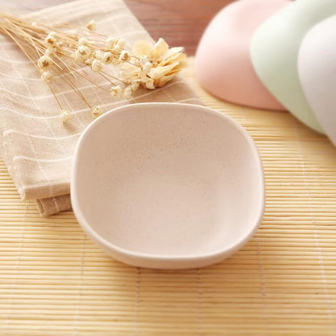 4.5 Oz Bamboo Fiber Pinch Bowls, 3.75" Small Dessert bowls, Snack Bowls, Prep Bowls, Dipping Sauce Cups, Dishwasher & Microwave Safe, Set of 6...