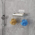 Shower Soap Holder with 4 Hooks, 304 Stainless Steel Adhesive Soap Dish, Silver...