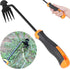 Garden Weeder Tool with Extra Long Handle, Portable Weed Puller for Vegetable Gardens and Backyards...