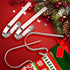 Homgaty Christmas Stocking Holders for Mantle, 6 Pack Stocking Hanger Stocking Hooks Metal Fireplace Hanger for Christmas Party Decoration (Silver...