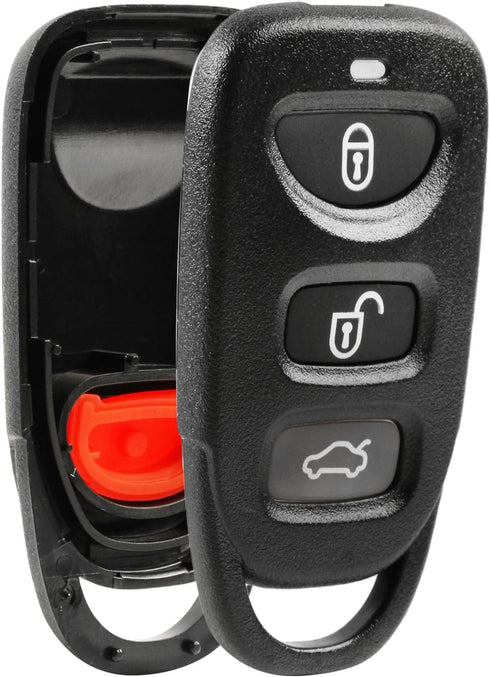 Case Shell Key Fob Keyless Entry Remote fits Hyundai Elantra Sonata/Kia Forte Optima Spectra...