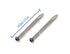 Composite Decking Stainless Steel Wood Screw, 10x2-1/2",Star Drive,Torx 20, Type 17 Slot Point,Wood Screw,1 Free Bit Included (#10x2-1/2", Dark Br...
