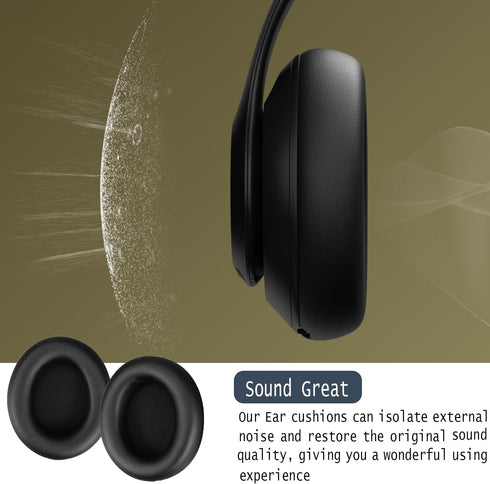Replacement Ear Pads for Beats Studio Pro, Ear Cushions Earpads Replacement, Beats Studio Pro Ear Covers, Headphones Accessories with Soft Protein...