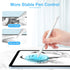 Digiroot Upgraded Replacement Tip for Apple Pencil 1st/2nd Gen/USB-C&Logitech Crayon, 0.72mm No Wear Out Fine Point Precise Control Pen Like Nibs ...