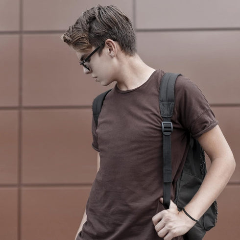 SAILIMUE 5 pcs Black Leather Bracelets for Men Women Braided Leather Wristband Cuff Bracelets Set 7.5-8.5 inch...