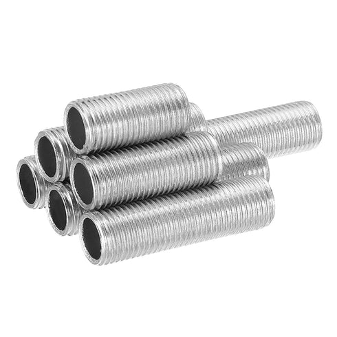 MECCANIXITY Lamp Pipe Kit with Lock Nuts Teeth Washers 1/8IP Thread Fasteners Assortment for Chandelier Ceiling Light Repair Assembly DIY Hardware...