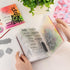 80Pages/ 2Set A6 Clear Stamps Storage Embossing Folder Storage Photo Storage Album Seal Bags Storage Keeper Cards Folder Storage Bag for DIY Scrap...