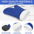 6 Pcs Oven Mitts and Pot Holders, 500? Heat Resistant Oven Mitts with Kitchen Towels Soft Cotton Lining and Non-Slip Silicone Surface Safe for Bak...