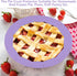 2 Pack Silicone Pie Shield Adjustable Bake Crust Protector, Pie Shield Cover Pie Ring for Crust Pie Saver, Pie Crust Kit for Baking Pie Pizza Fits...