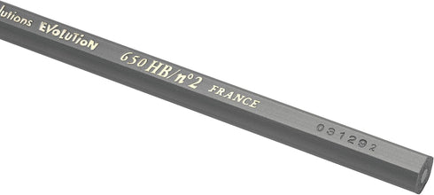 BIC Evolution Black Graphite HB Pencils - Black, Blister Pack of 4...