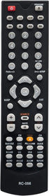 RC-056 Replaced Remote fit for Coby TV TFDVD1995S2 TFDVD1595S3 TFDVD2495 TFDVD2295S2 TFDVD1595 TFDVD1995 TFDVD2295 TFDVD2395 LEDVD1596S1 LEDVD1996...