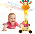 Emoin Giraffe Stuffed Animal Baby Toys 6 to 12 months Giraffe Toys Singing 10 Children's Songs Dancing Giraffe Light Up Toys Repeat What You Say G...
