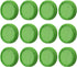 12 Pack Plastic Sprouting Lids for 86mm Wide Mouth Mason Jars, Sprouting Strainer Lid for Canning Jars, Suit for Grow Bean Sprouts, Alfalfa, Salad...