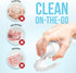 JJ CARE Aligner Cleaner Foam (Pack of 1) 80ml, Mint Flavored Retainer Cleaner Foam, Multi-Purpose Whitening Foam for Aligners, Retainers, Mouth Gu...