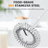 Milk Frother Rechargeable, Handheld Milk Frother, Electric Whisk Beater Foam Maker,USB Rechargeable Frother,Mini Drink Mixer and Coffee Blender Fr...