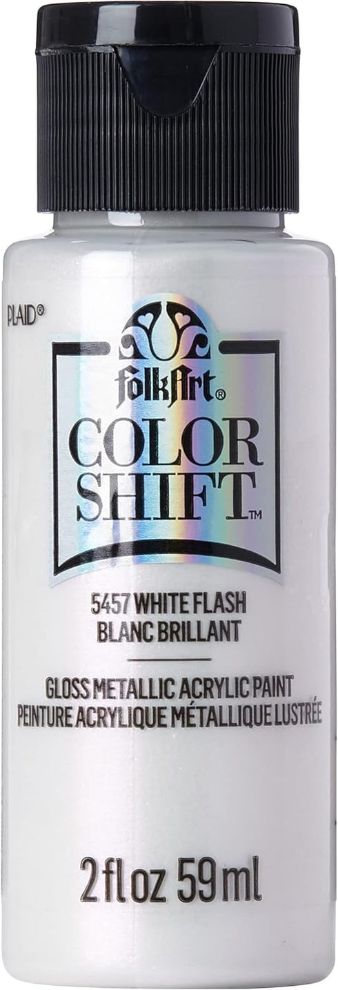 FolkArt Color Shift Acrylic Craft Paint, 2 oz, White...