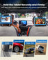 WONNIE Car Tablet Holder, Upgraded iPad Holder for Car Back Seat Headrest Mount Holder for Kids with Anti-Slip Strap,Silicone Holding Net/Fits All...