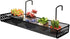 Metal Succulent Planters Hanging Container Garden Mini Flower Pot Holder for Wall, Balcony, Patio or Porch Fence Railing Shelf Under 1.7” Wide Poo...