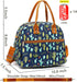 FlowFly Insulated Lunch Bag With Shoulder Strap for Women, Men, and Kids, Large and Reusable, Handle, Freezable Work and School Travel Tote and Me...