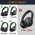 SOULWIT Cooling Gel Ear Pads Cushions Replacement for Anker Soundcore Life 2 (Not fit Life 2 Neo)/Q20/Q20+/Q20I/Q20BT Headphones, Ear Pads with Hi...