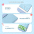 Sanitary Napkin Storage Bag, Portable Period Bag with Snap, Menstrual Pad Bag Tampon Holder for Purse for Teen Girls Women Ladies Daily Use, First...